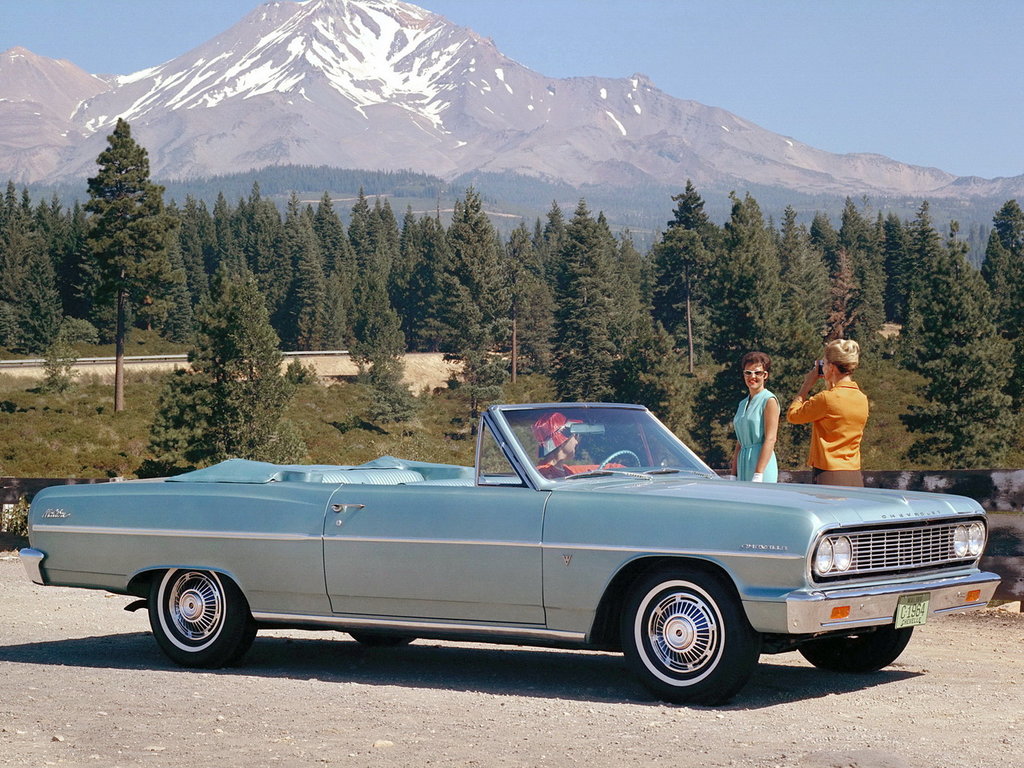 Chevrolet Malibu 1 поколение, открытый кузов (10.1963 - 08.1967)